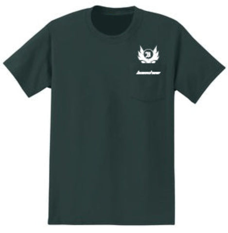 Banshee Pocket T-Shirt - Large - Green