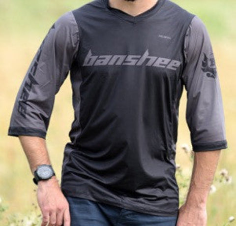 Xtra-Small Black/Grey - Banshee Enduro Jersey